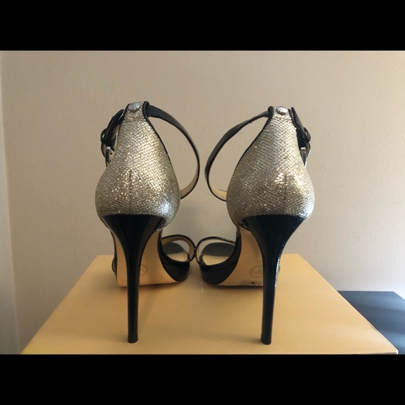 Michael by Michael Kors Silver Heels - Picture 3 of 6